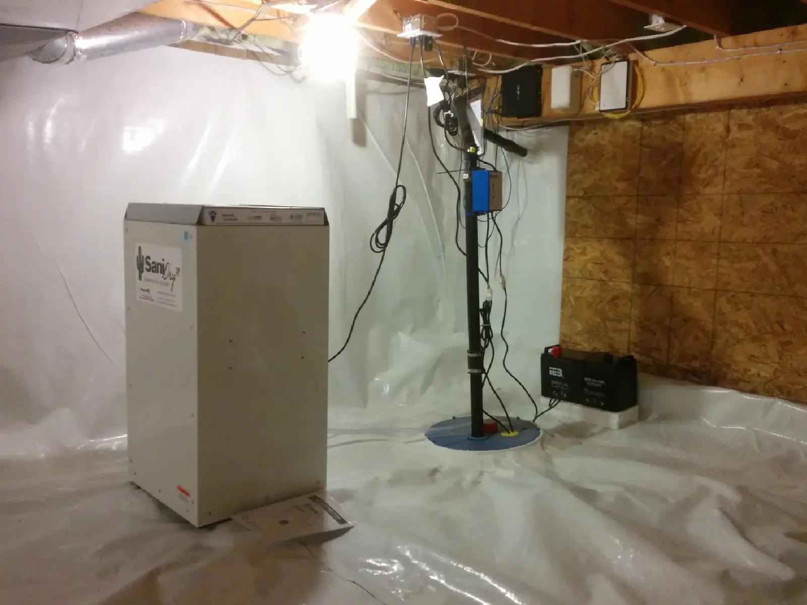 Crawl Space Dehumidifier